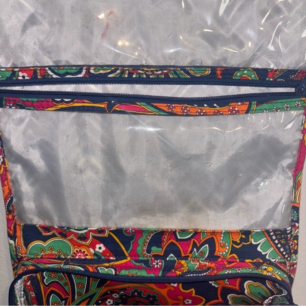 VERA BRADLEY Paisley Makeup/Travel Hanging Organizer - Picture 3 of 11